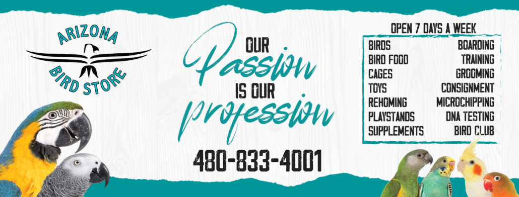 Arizona Bird Store banner